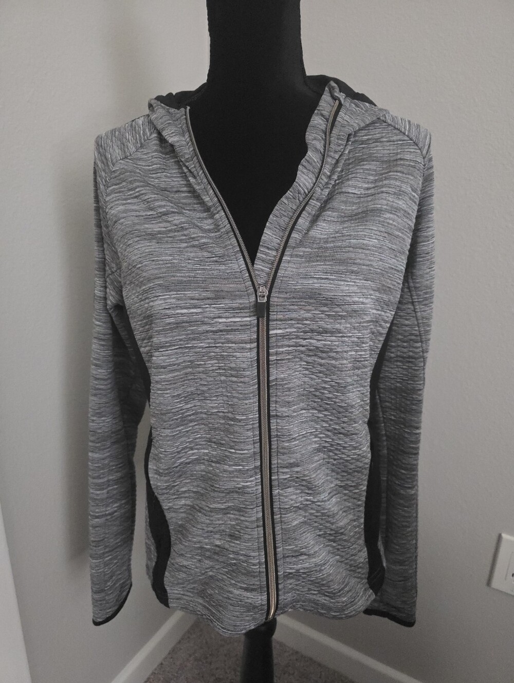 Athleta | Snowscape Jacket Spacedye Grey